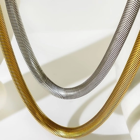 Wholesale Cold Wind Stainless Steel Necklaces