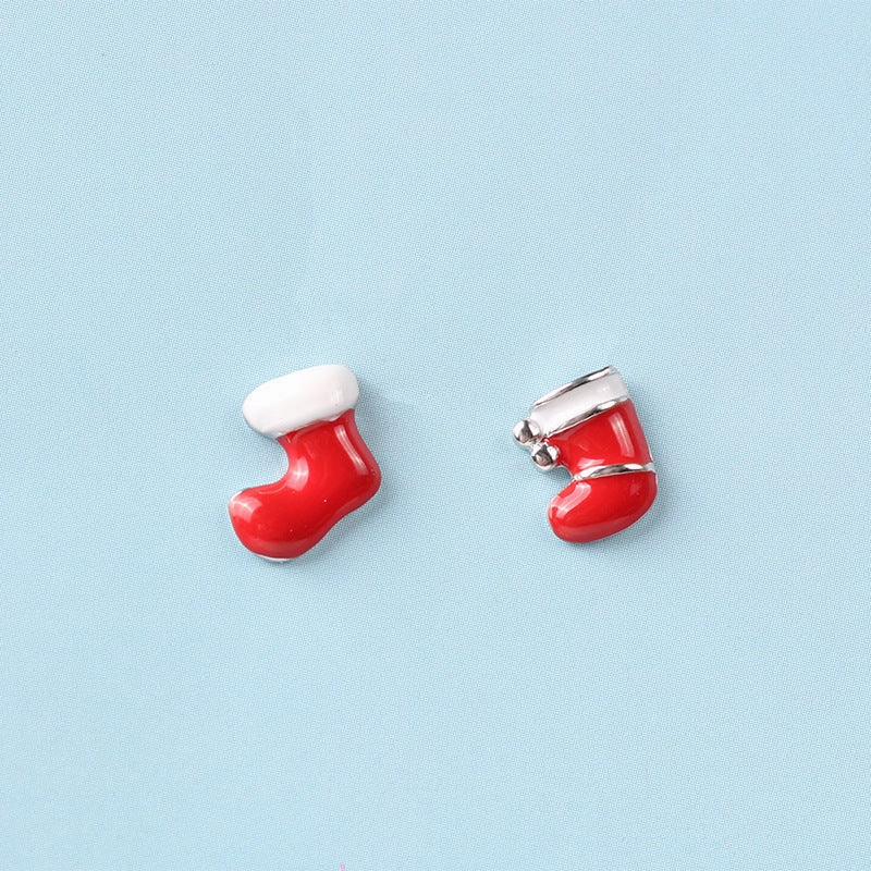 Wholesale Color Drop Glaze 925 Sterling Silver Earrings