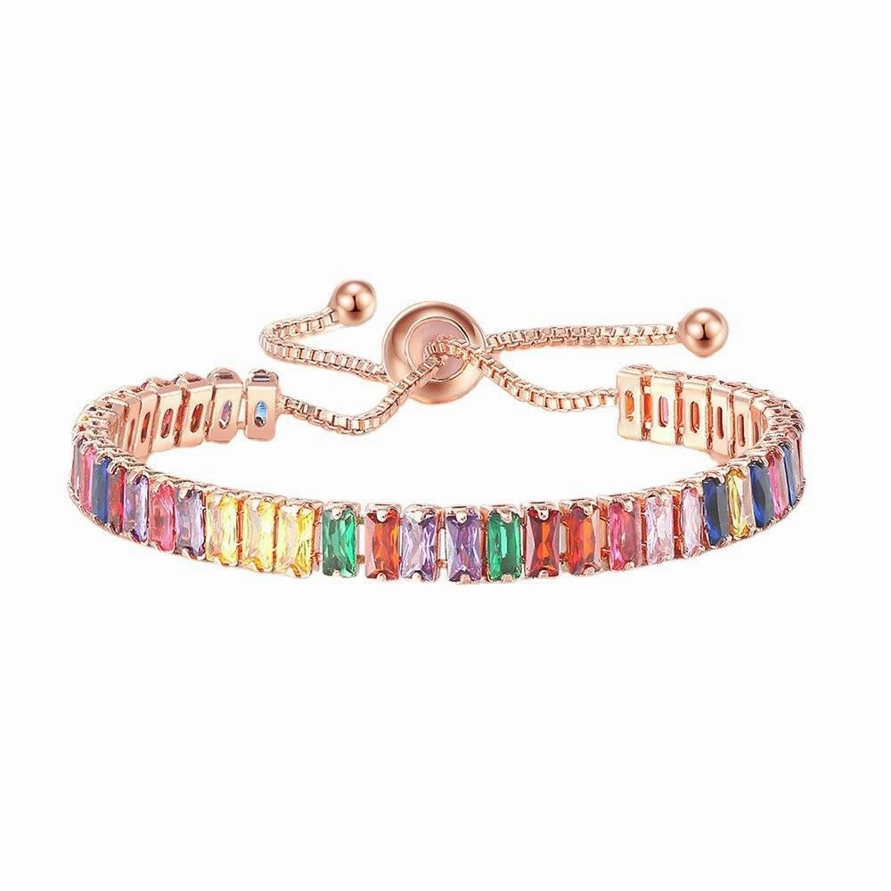 Wholesale Color Full Diamond Crystal Zircon Bracelet