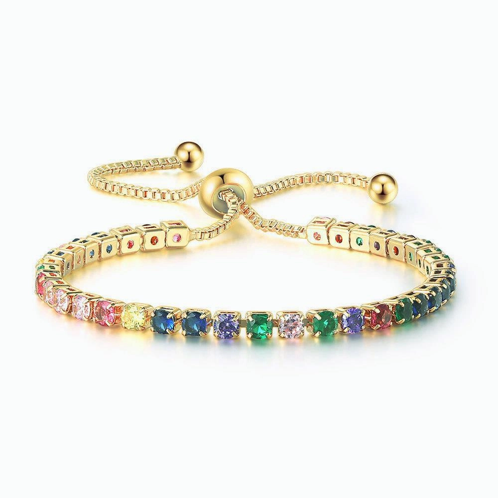 Wholesale Color Full Diamond Crystal Zircon Bracelet