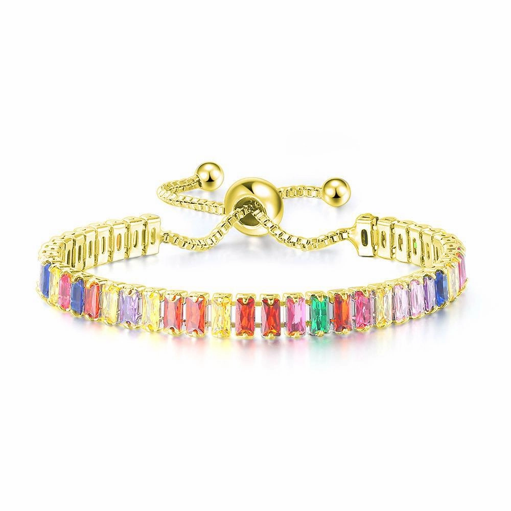 Wholesale Color Full Diamond Crystal Zircon Bracelet