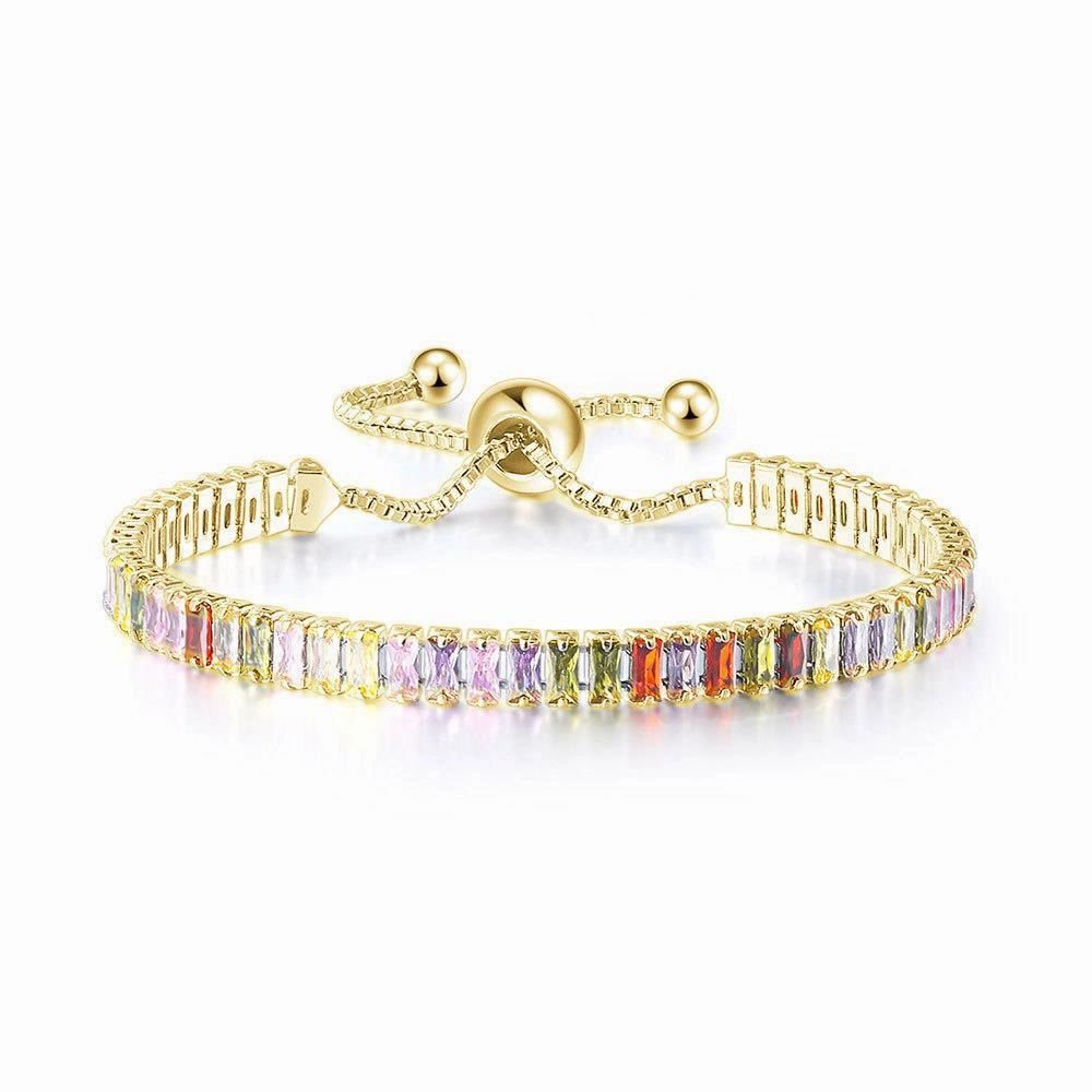 Wholesale Color Full Diamond Crystal Zircon Bracelet