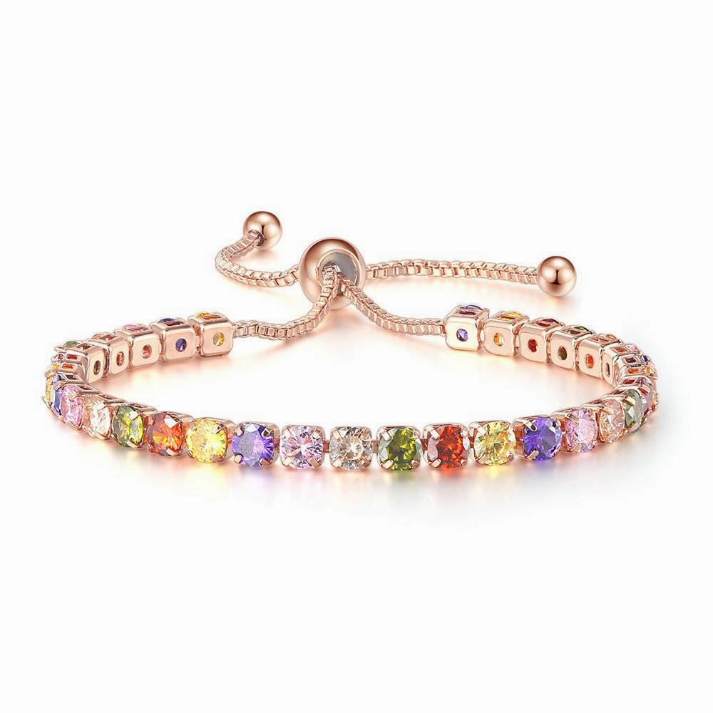 Wholesale Color Full Diamond Crystal Zircon Bracelet