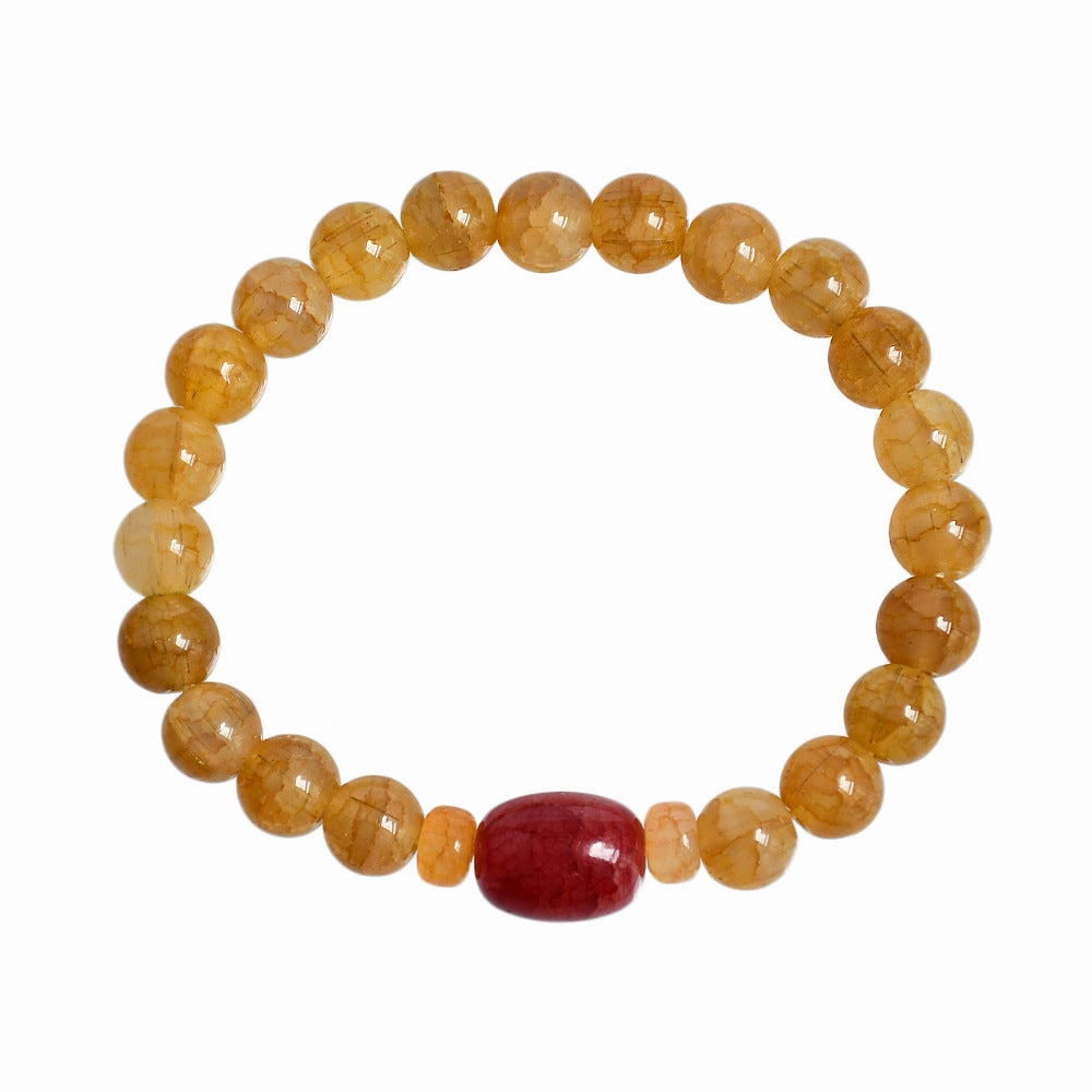 Wholesale Color Popped Stone Crystal Beads Bracelet