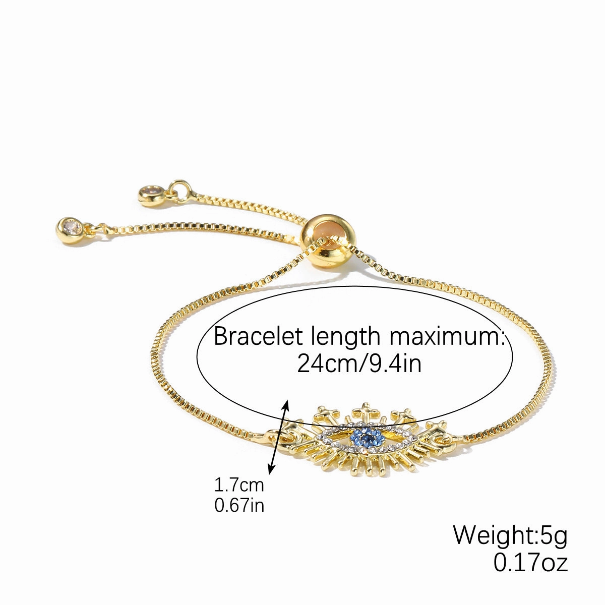 Wholesale Color Square Zircon Bracelet