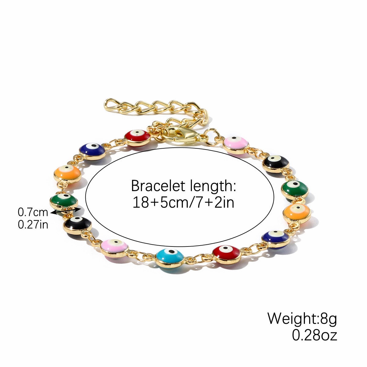 Wholesale Color Square Zircon Bracelet