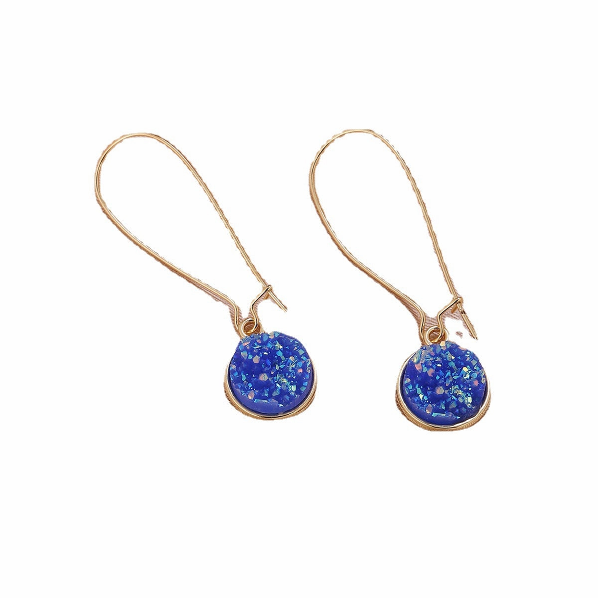 Wholesale Colored Baby's Breath Plastic Earrings