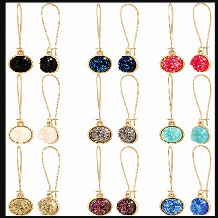 Wholesale Colored Baby's Breath Plastic Earrings