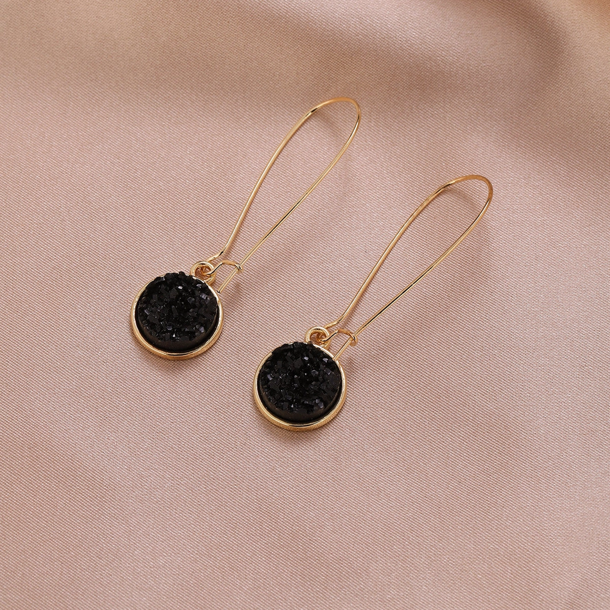 Wholesale Colored Baby's Breath Plastic Earrings