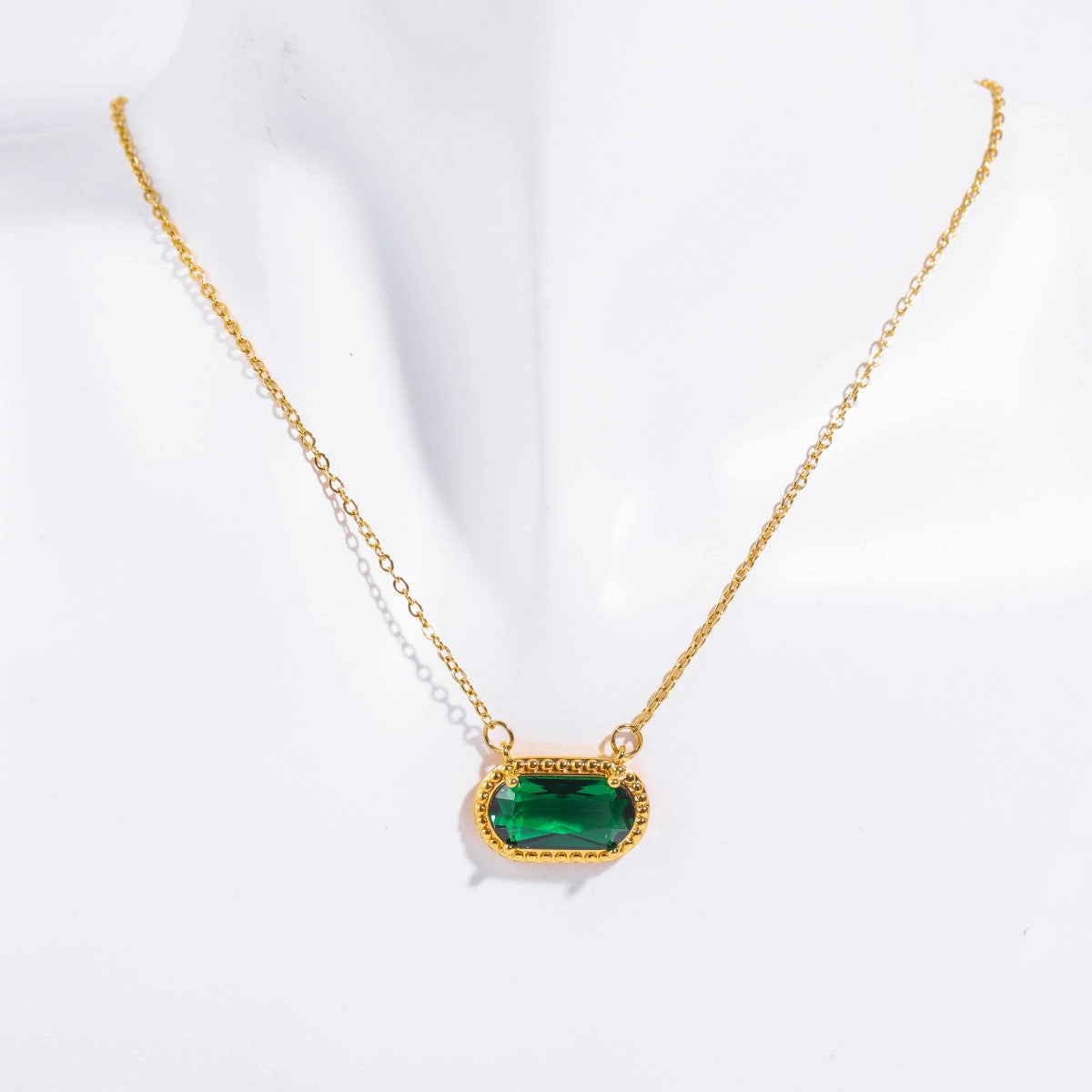 Wholesale Colored Zircon Copper Necklaces