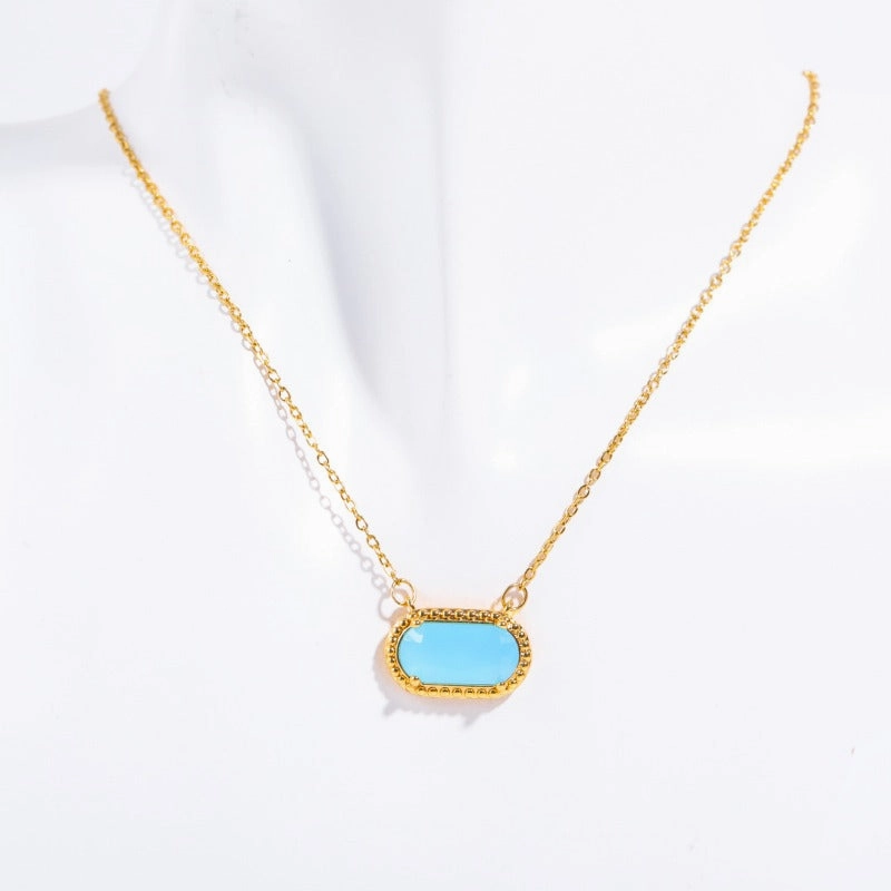 Wholesale Colored Zircon Copper Necklaces