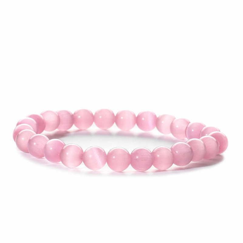 Wholesale Colorful 8mm Malachite Volcanic Stone Bracelets