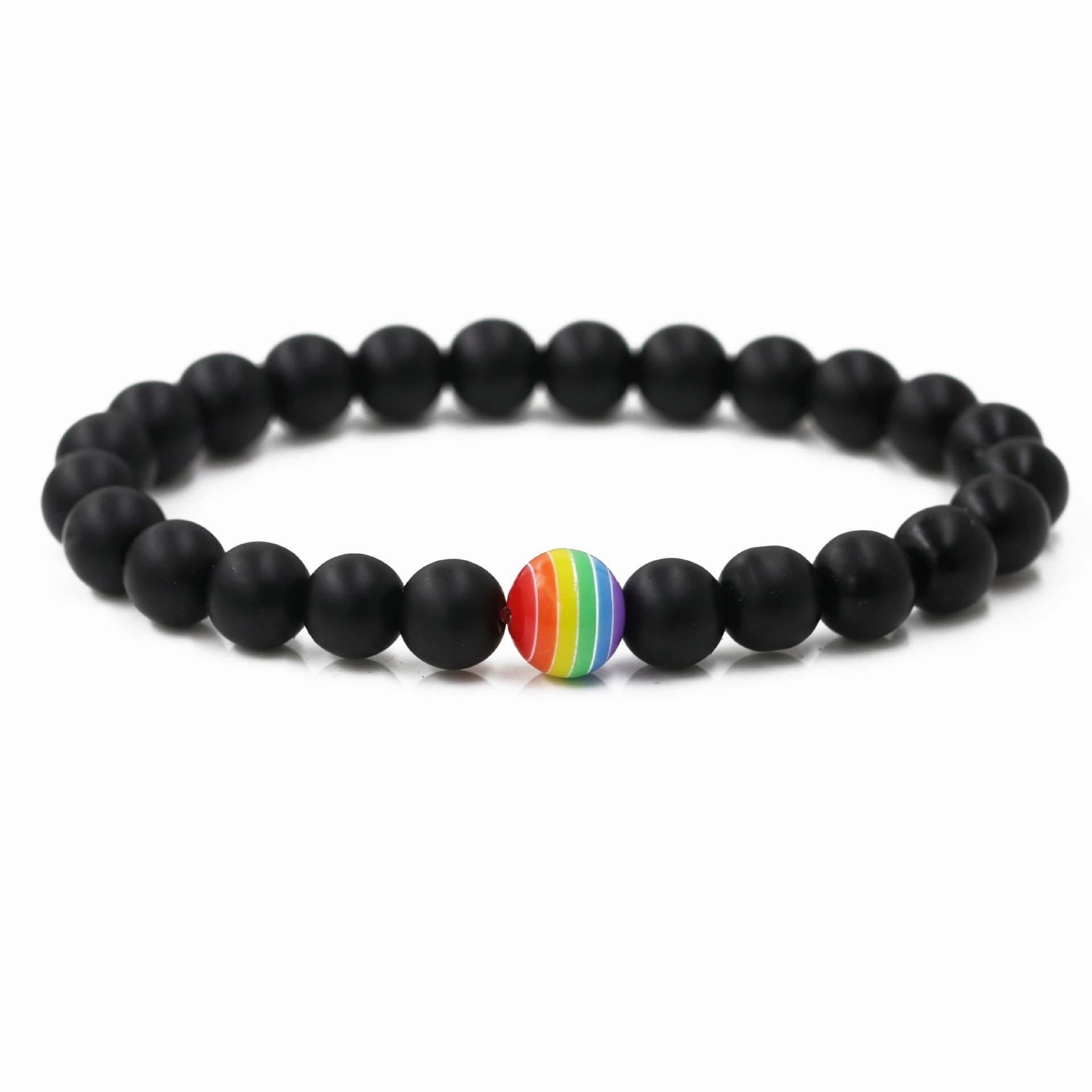 Wholesale Colorful Beaded Alloy Bracelet