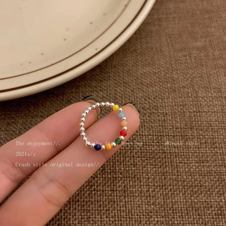Wholesale Colorful Beaded Rings