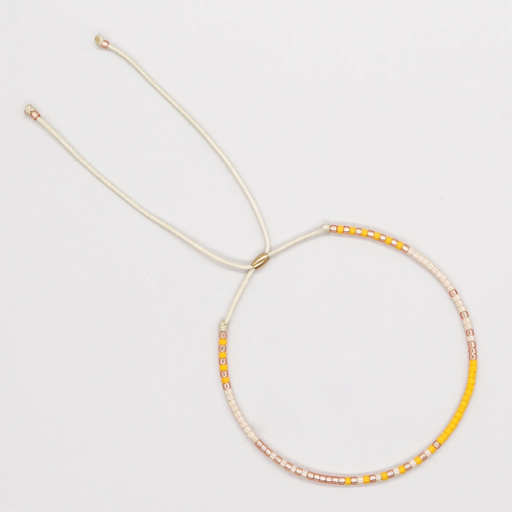 Wholesale Colorful Beads Glass Bracelet