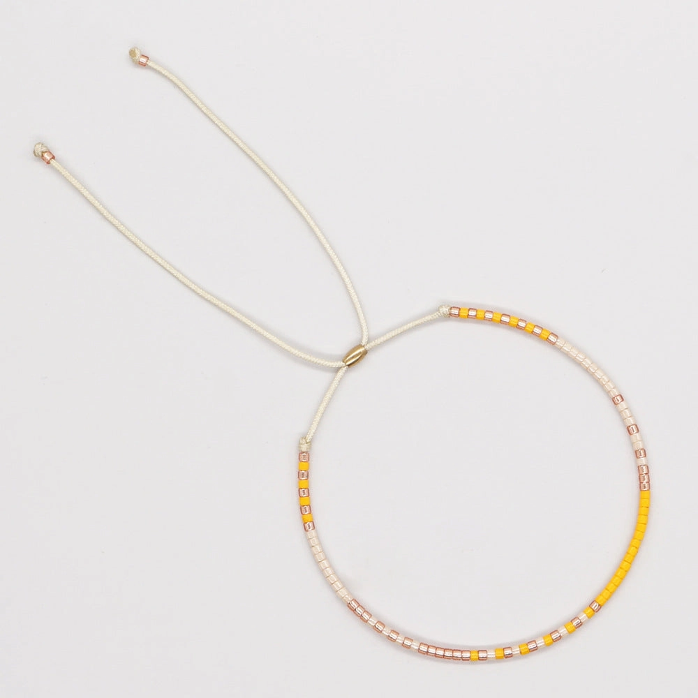 Wholesale Colorful Beads Glass Bracelet
