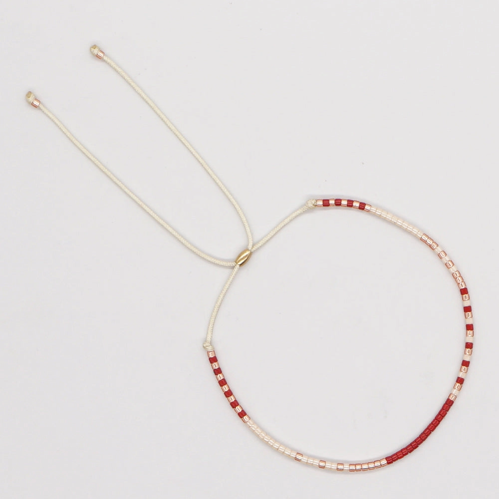 Wholesale Colorful Beads Glass Bracelet