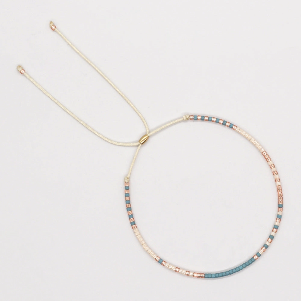 Wholesale Colorful Beads Glass Bracelet