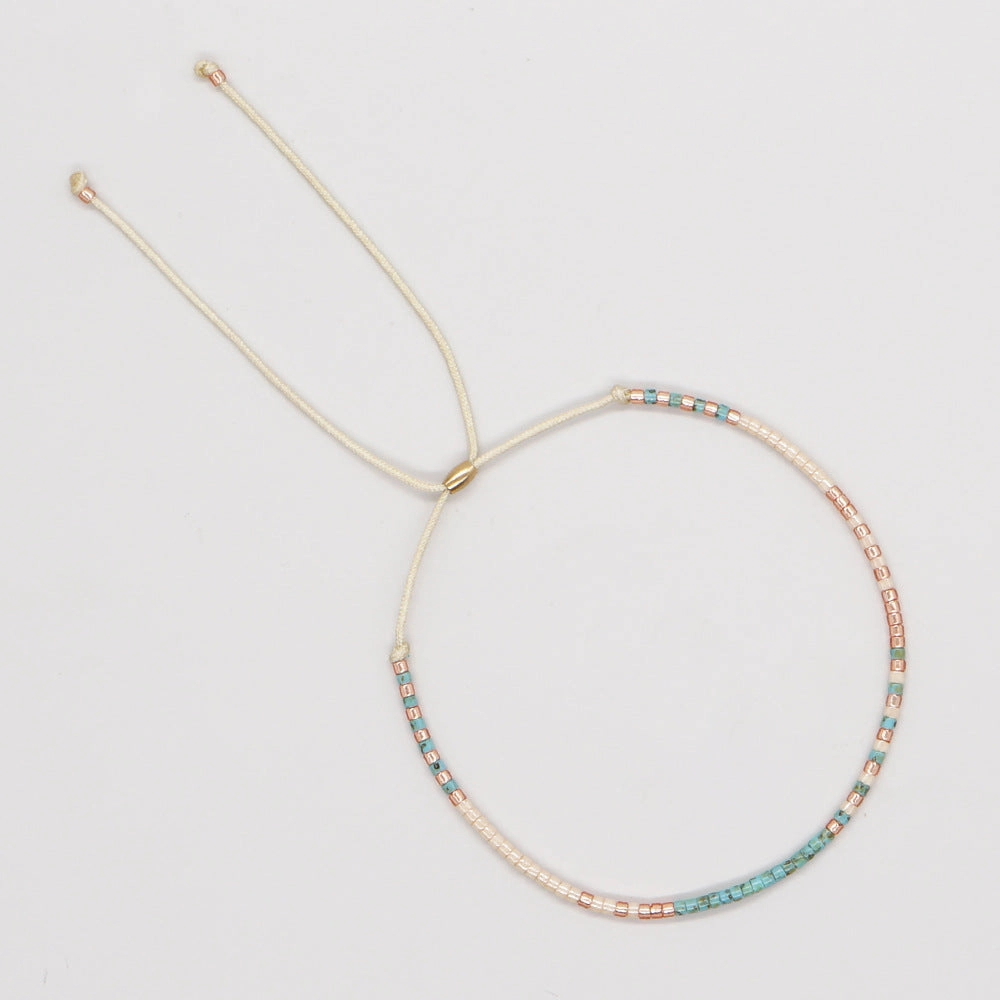 Wholesale Colorful Beads Glass Bracelet