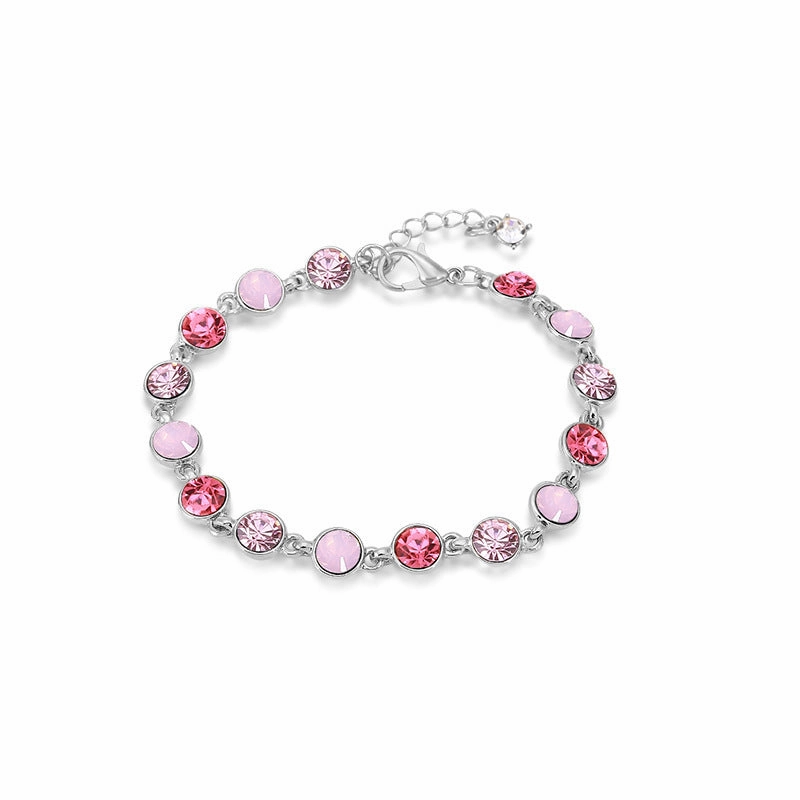 Wholesale Colorful Crystal Alloy Bracelet