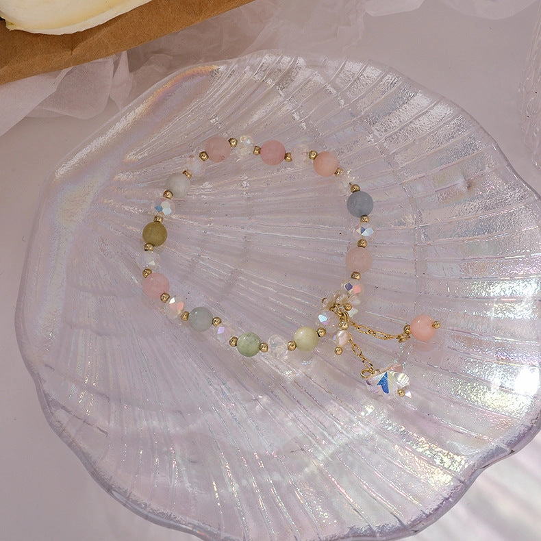 Wholesale Colorful Crystal Butterfly Bracelet
