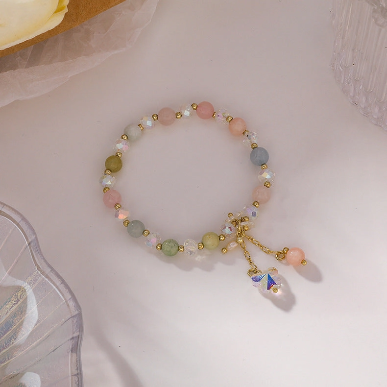 Wholesale Colorful Crystal Butterfly Bracelet