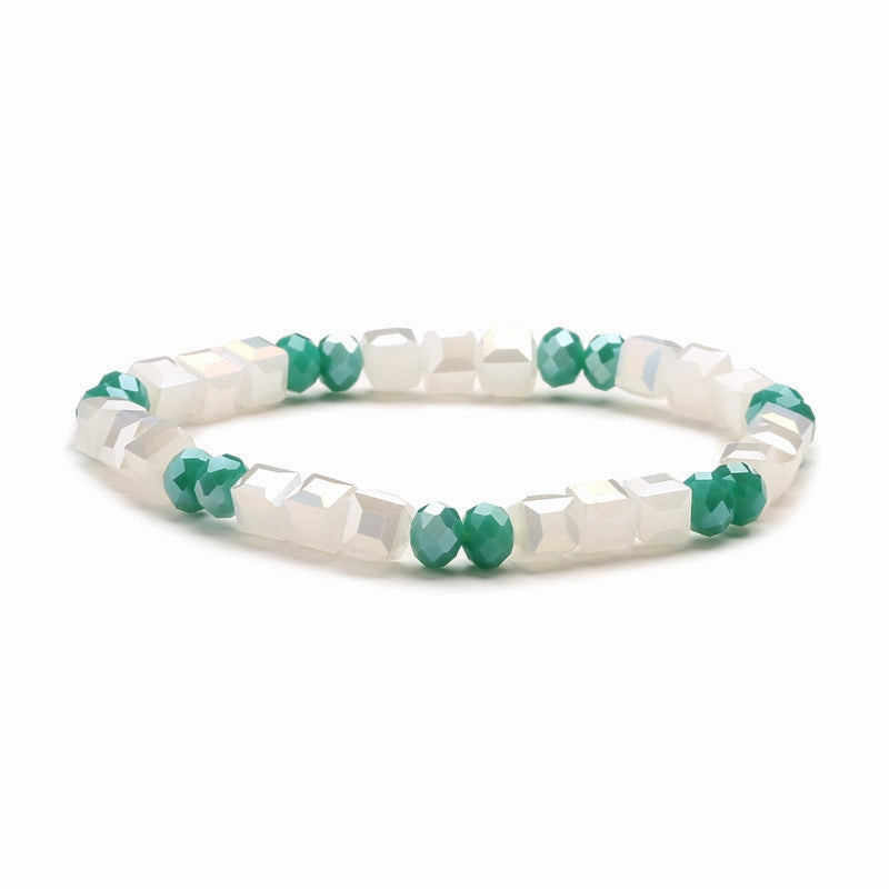 Wholesale Colorful Crystal Glass Bracelet