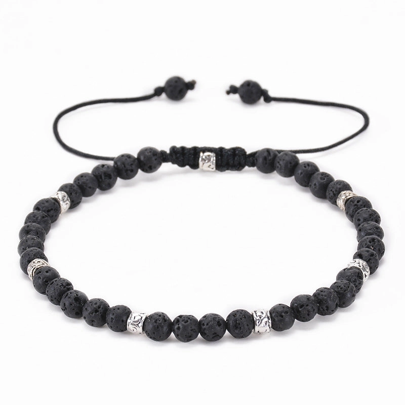 Wholesale Colorful Natural Stone Yoga Bracelet