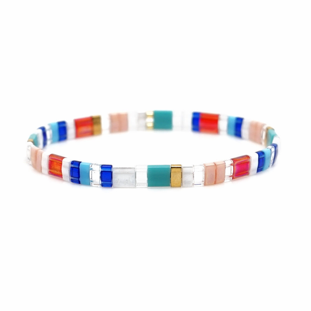 Wholesale colorful personalized Tila Bracelet