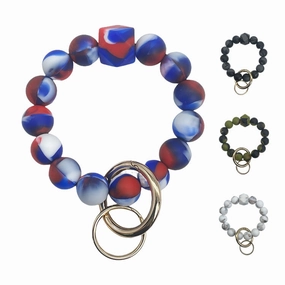 Wholesale Colorful Silicone Beads Bracelet