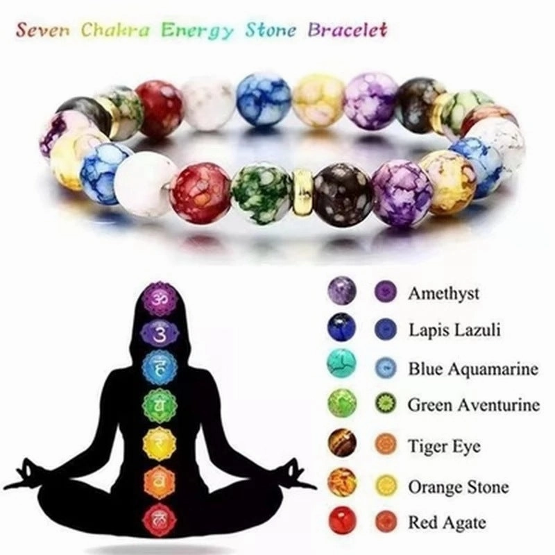 Wholesale Colorful Volcanic Stone Bracelets