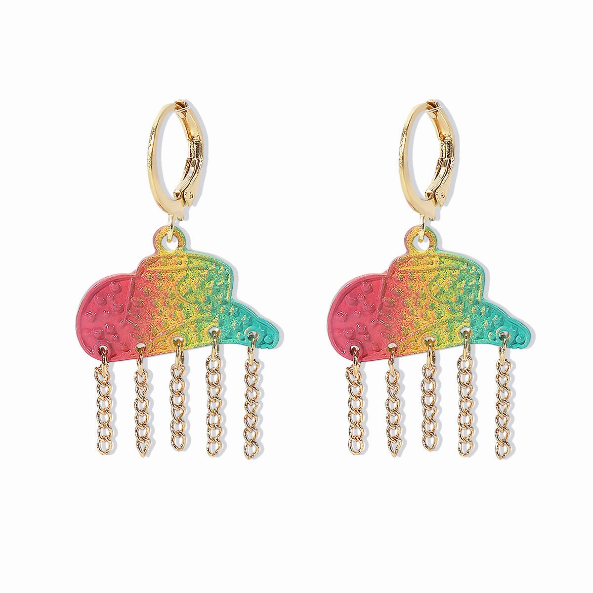 Wholesale Colorful Western Cowboy Style Hat Tassel Earrings