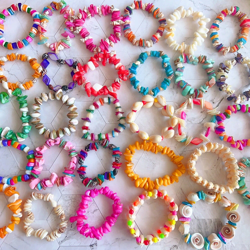 Wholesale Conch Shell Beaded Bracelets