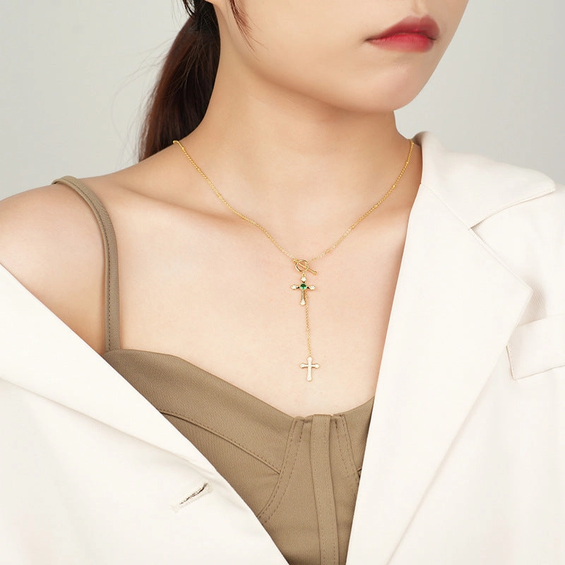 Wholesale Copper Cross Necklace