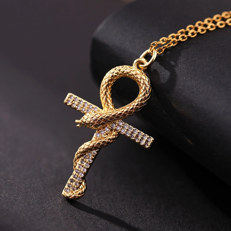 Wholesale Copper Cross Pendant Necklace