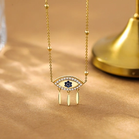 Wholesale Copper Devil's Eye Necklace