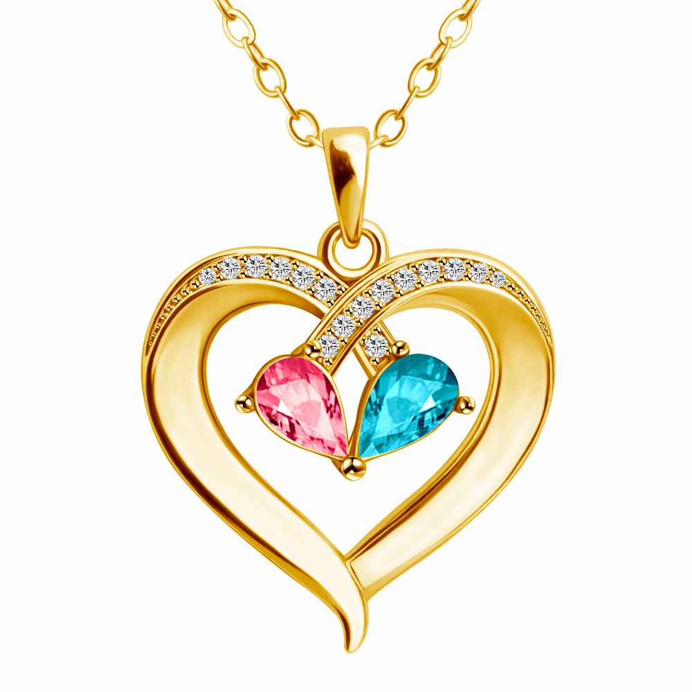 Wholesale Copper Drop Heart Necklace