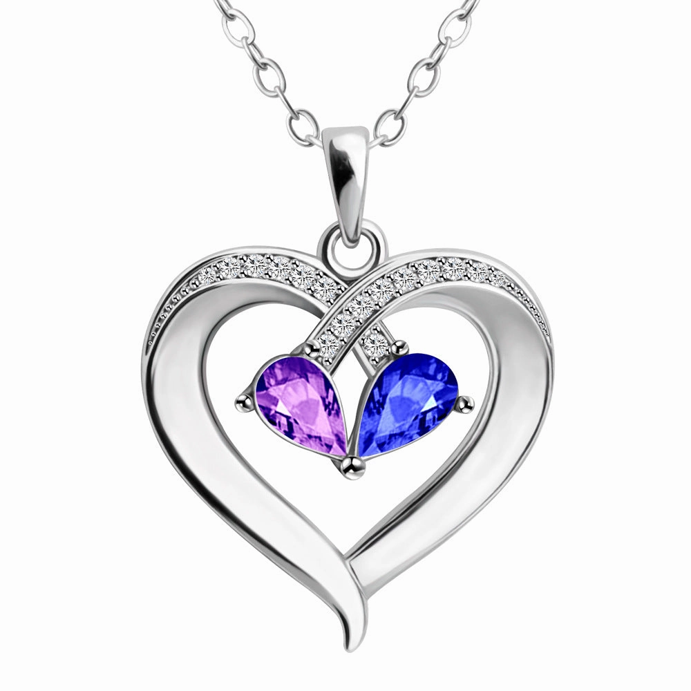 Wholesale Copper Drop Heart Necklace