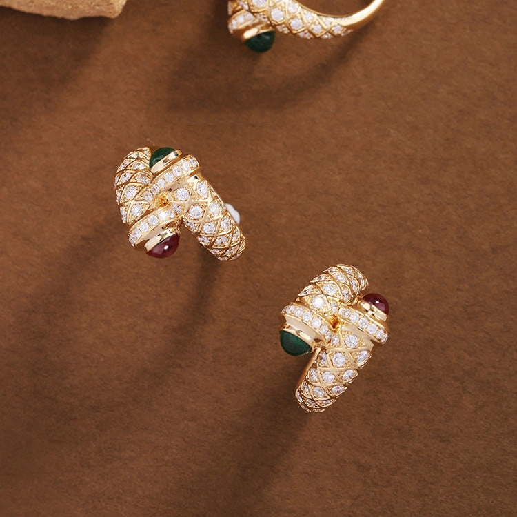 Wholesale Copper Gold Plated Diamond Ring