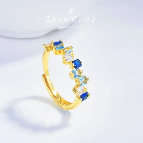 Wholesale Copper Gold Plated Rings