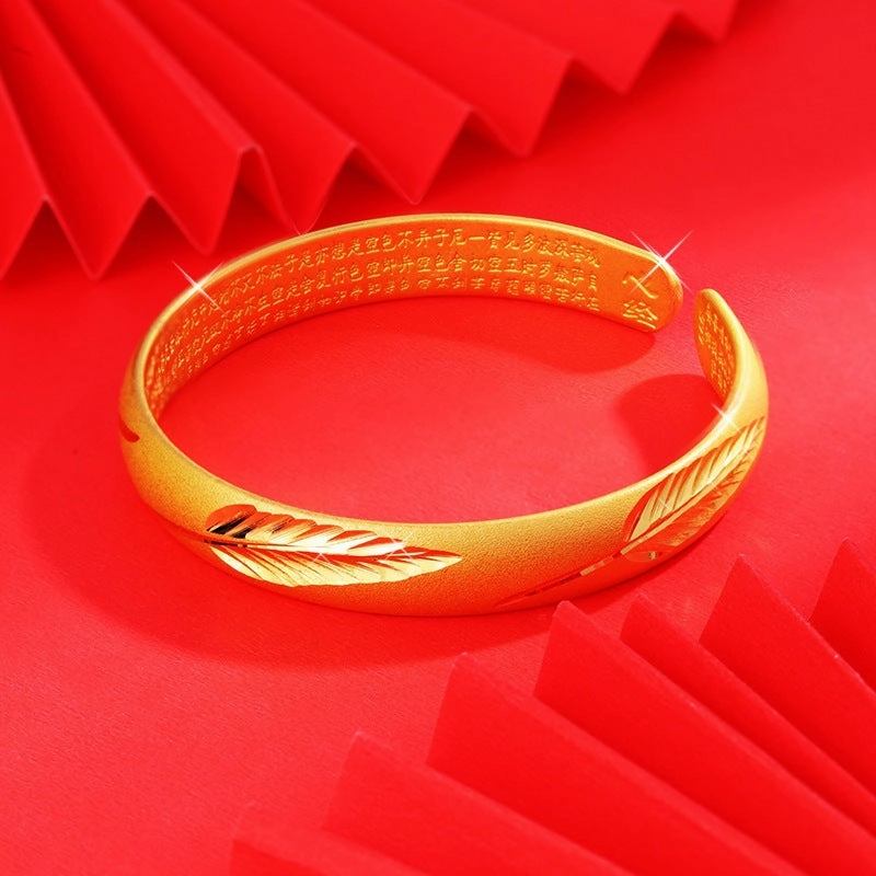 Wholesale Copper Gypsophila Opening Bracelet