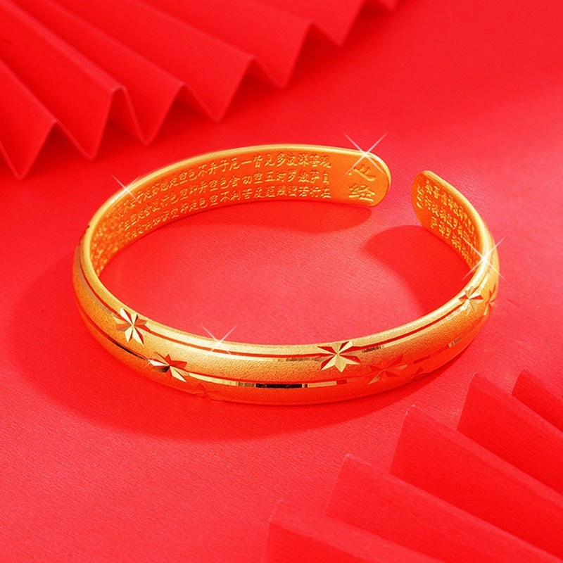 Wholesale Copper Gypsophila Opening Bracelet