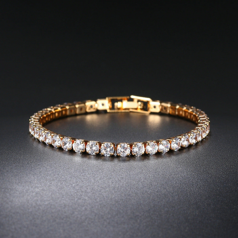 Wholesale Copper Inlaid Zircon Bracelets