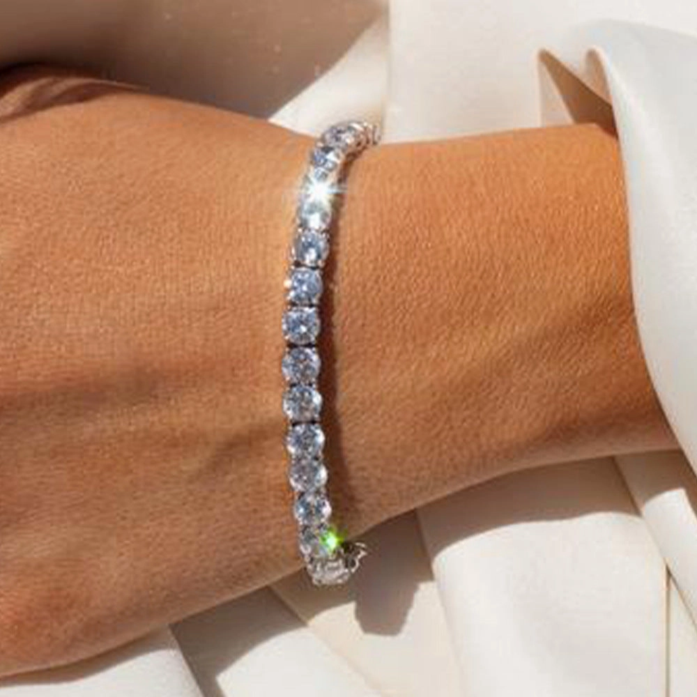 Wholesale Copper Inlaid Zircon Bracelets