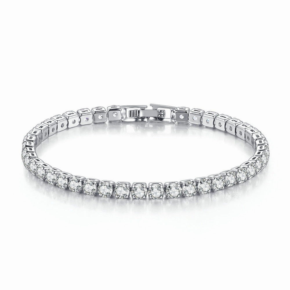 Wholesale Copper Inlaid Zircon Bracelets