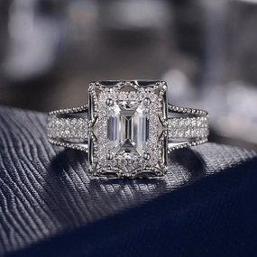 Wholesale Copper Micro Paved Zircon Ladies Ring
