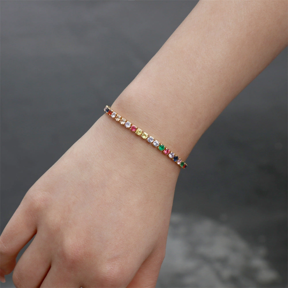 Wholesale Copper Micropaving Zircon Bracelets