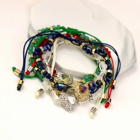 Wholesale Copper Miyuki Heart Bracelets