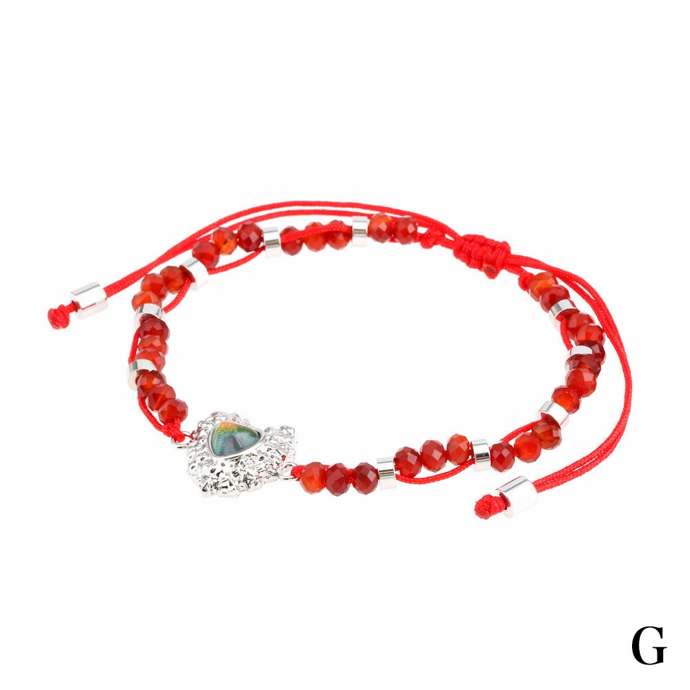 Wholesale Copper Miyuki Heart Bracelets