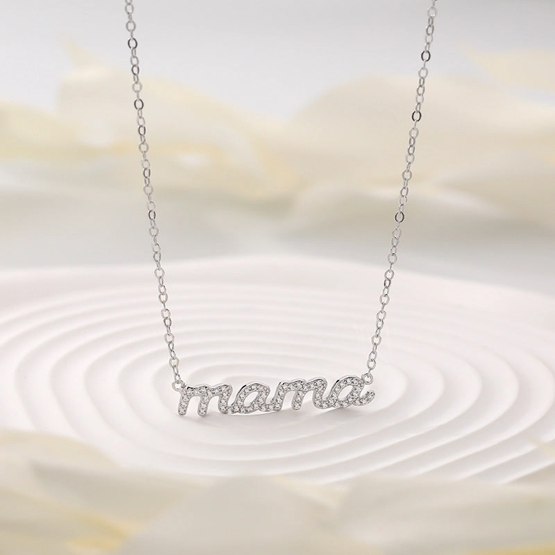 Wholesale Copper Mother's Day Gift Mama Necklace